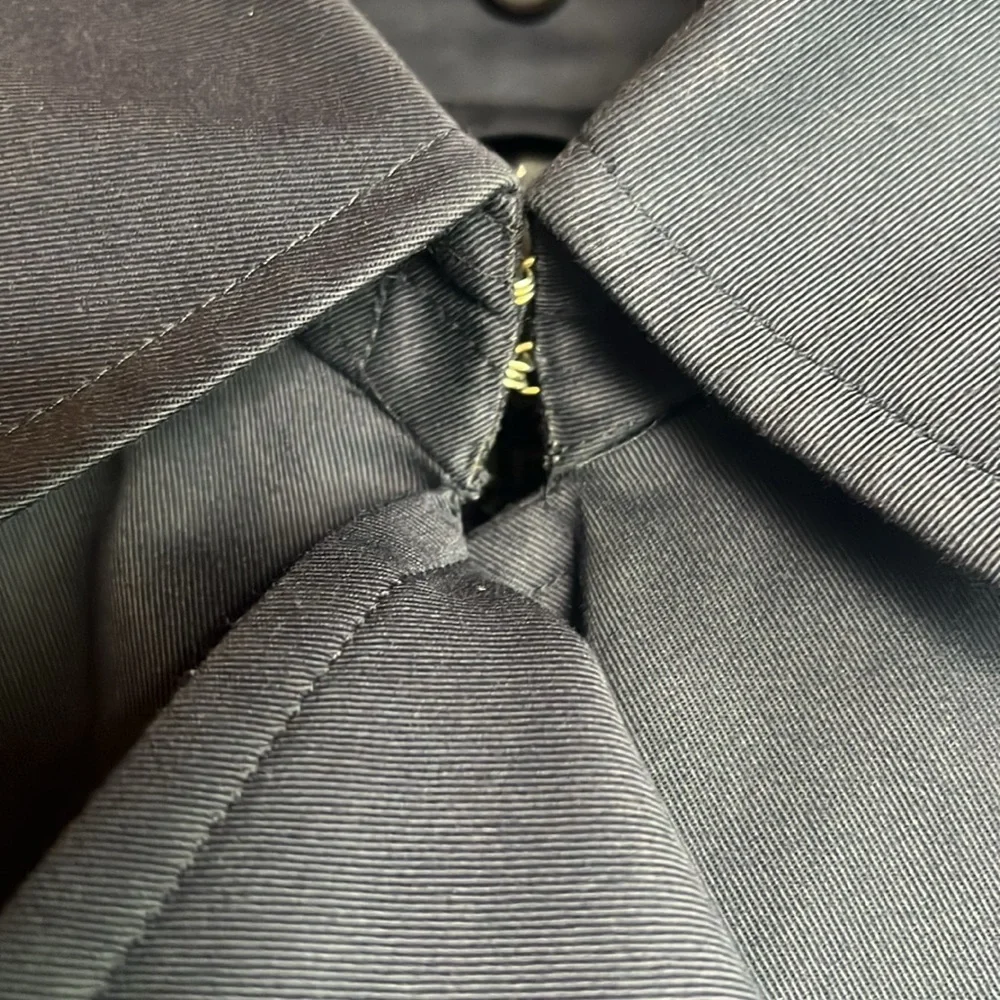BURBERRY’S of London Men's Navy Blue Trench Coat - Picture 6 of 16